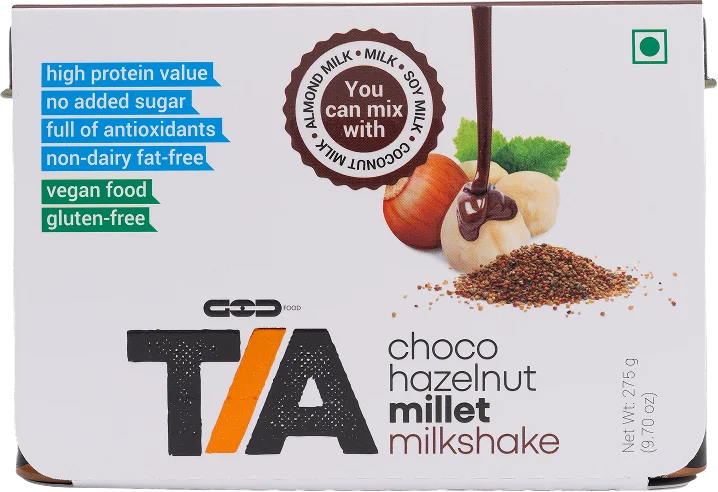 Choco Hazelnut Millet Milkshake
