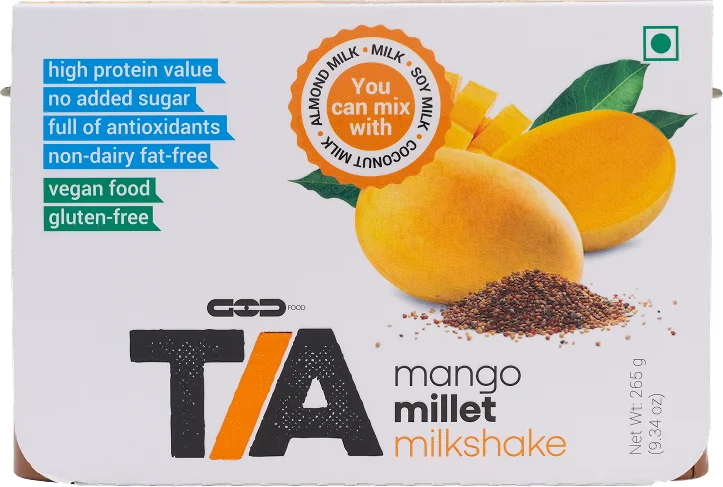 Mango Millet Milkshake